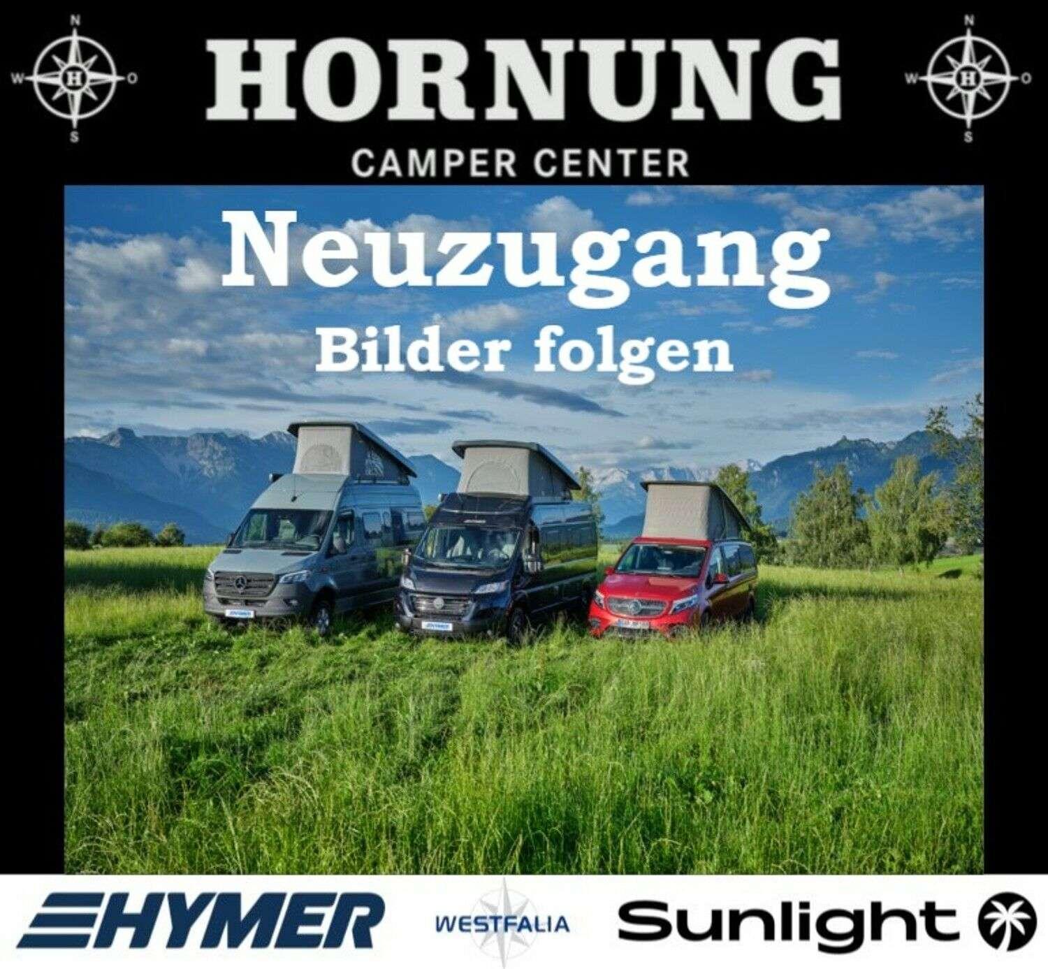 Wohnmobil VW Crafter Eriba 600 Car mit 4 Sitzen und 2 Schlafplätzen