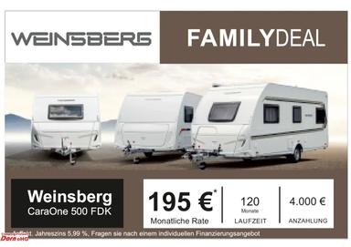 Weinsberg CaraOne 500 FDK