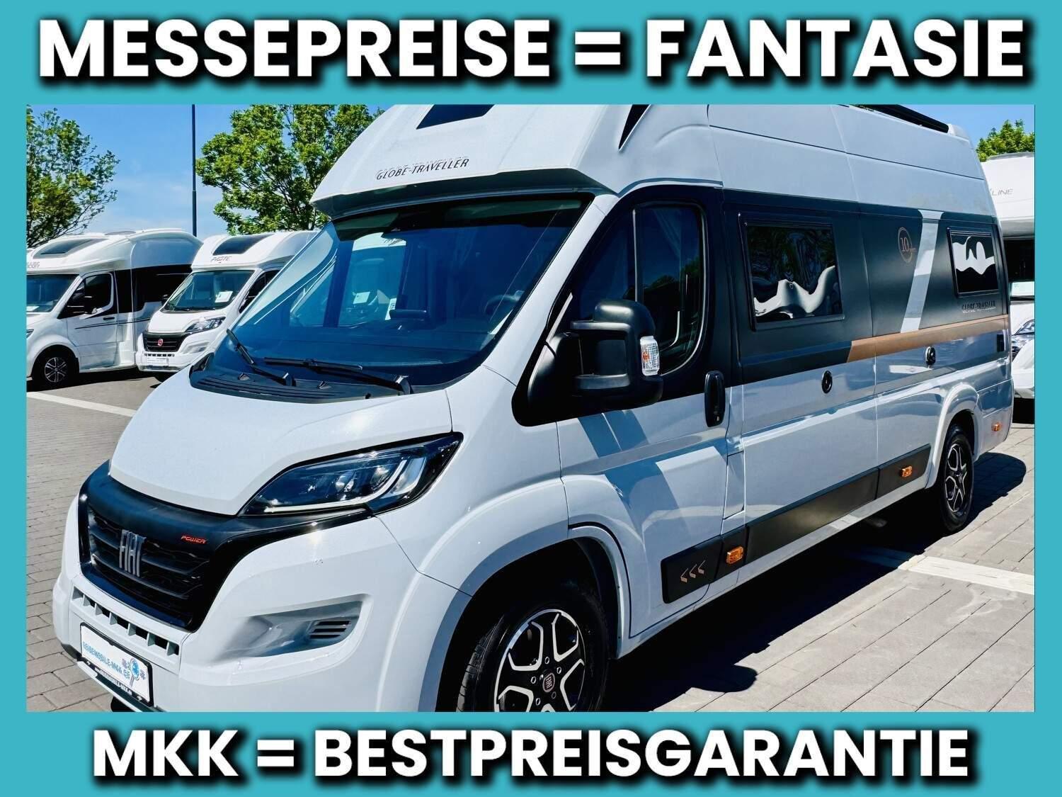 Wohnmobil Fiat Ducato Globe-Traveller X Voyager mit 4 Sitzen und 4 Schlafplätzen