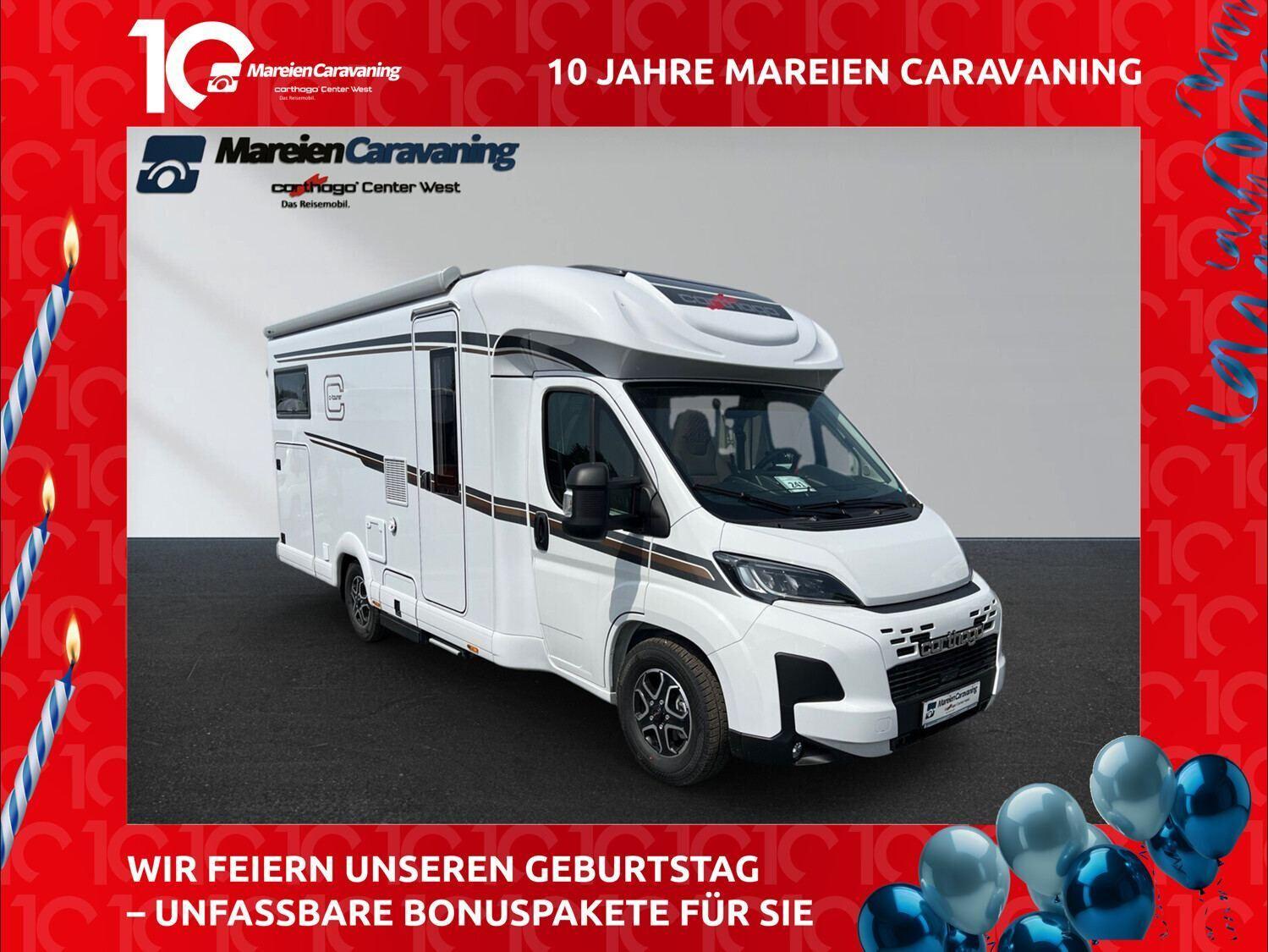 Wohnmobil Fiat Ducato Carthago 145 RB LE comfort (241) C1-tourer T mit 4 Sitzen und 2 Schlafplätzen