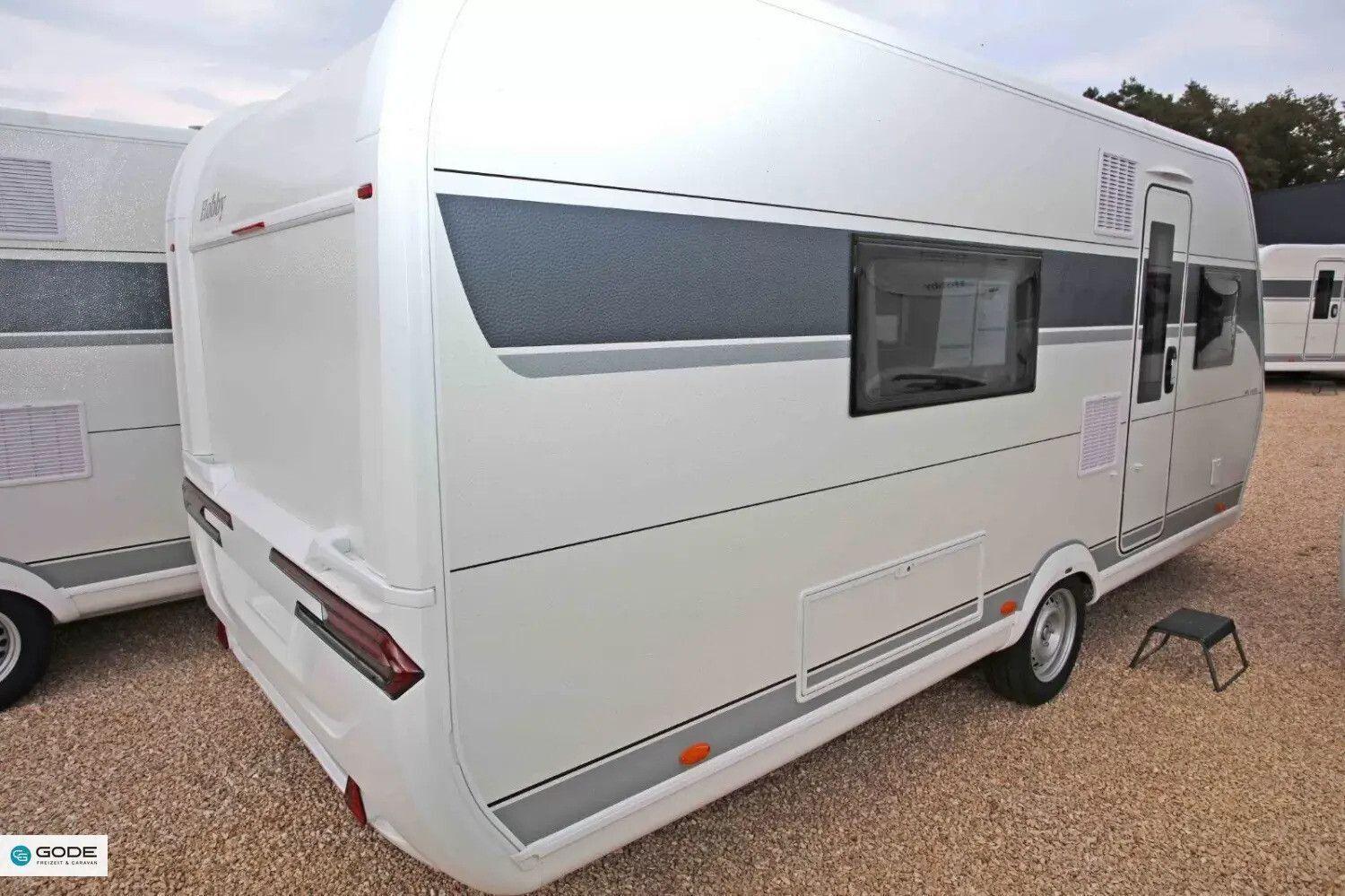 Wohnwagen Hobby 495 WFB De Luxe mit 4 Schlafplätzen
