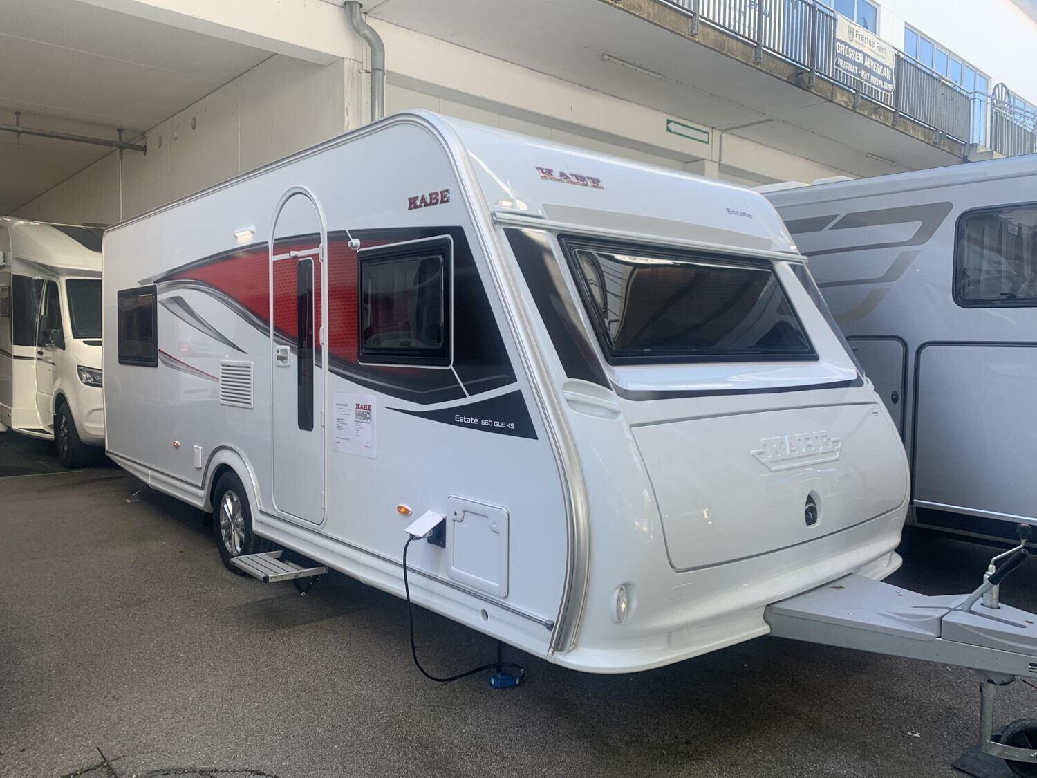Wohnwagen Kabe 560 GLE KS Estate mit 2 Schlafplätzen