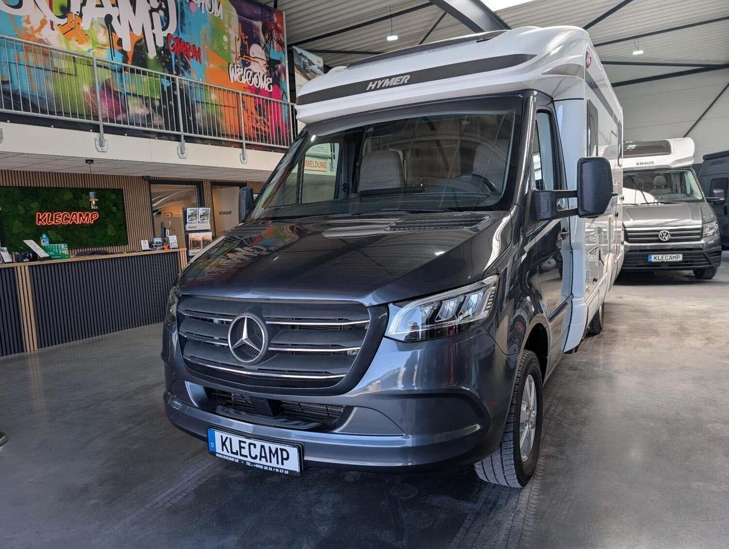 Wohnmobil Mercedes Sprinter Hymer 580 ML-T mit 4 Sitzen und 2 Schlafplätzen