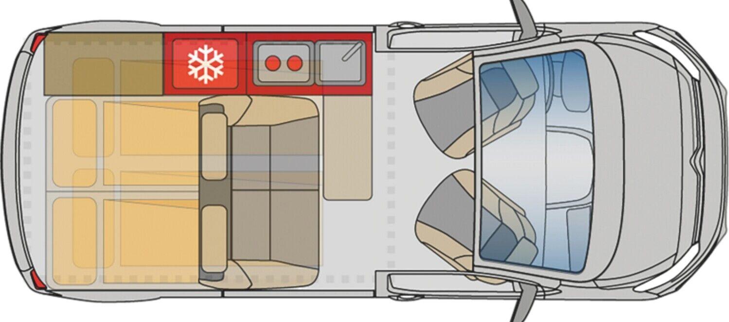 Wohnmobil Peugeot Traveller Pössl Peugeot 180 PS Campster mit 5 Sitzen und 4 Schlafplätzen
