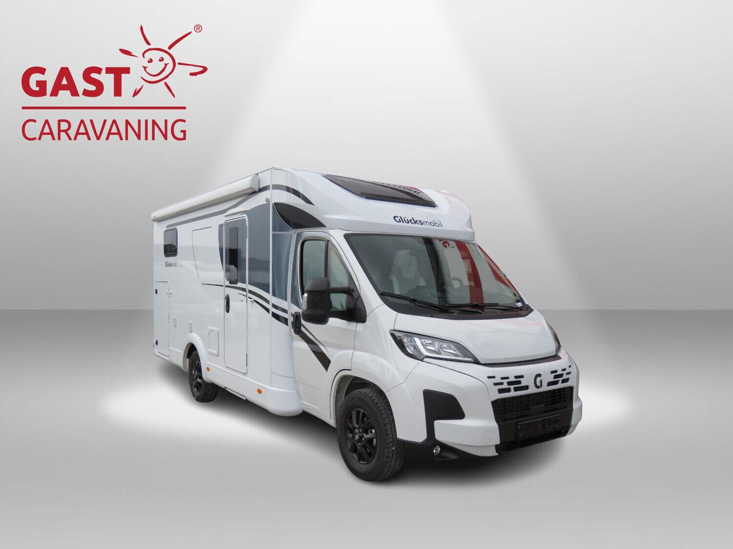 Wohnmobil Fiat Ducato Glücksmobil 691 EB T mit 4 Sitzen und 4 Schlafplätzen