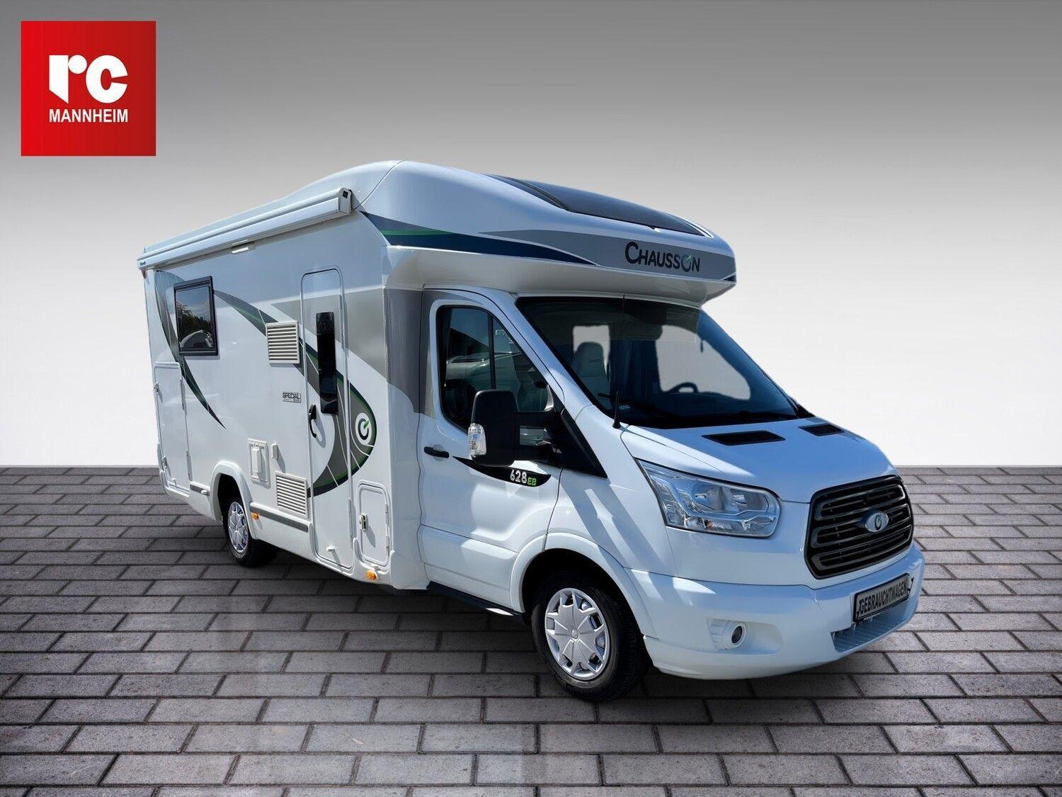 Wohnmobil Ford Transit Chausson 628 EB Special Edition Teilintegriert mit 4 Sitzen und 4 Schlafplätzen