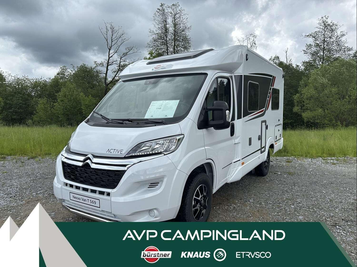 Wohnmobil Citroen Jumper Bürstner T 569 Nexxo Van mit 4 Sitzen und 2 Schlafplätzen