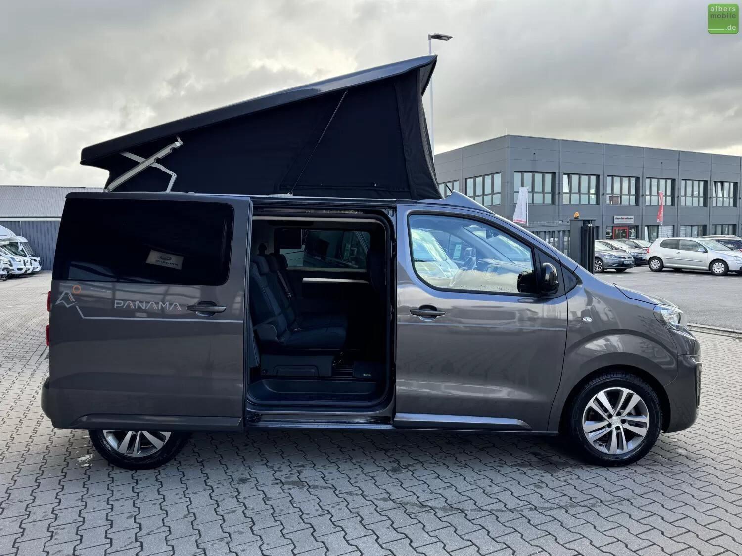 Wohnmobil Peugeot Traveller Panama 10+ Urban mit 5 Sitzen und 4 Schlafplätzen
