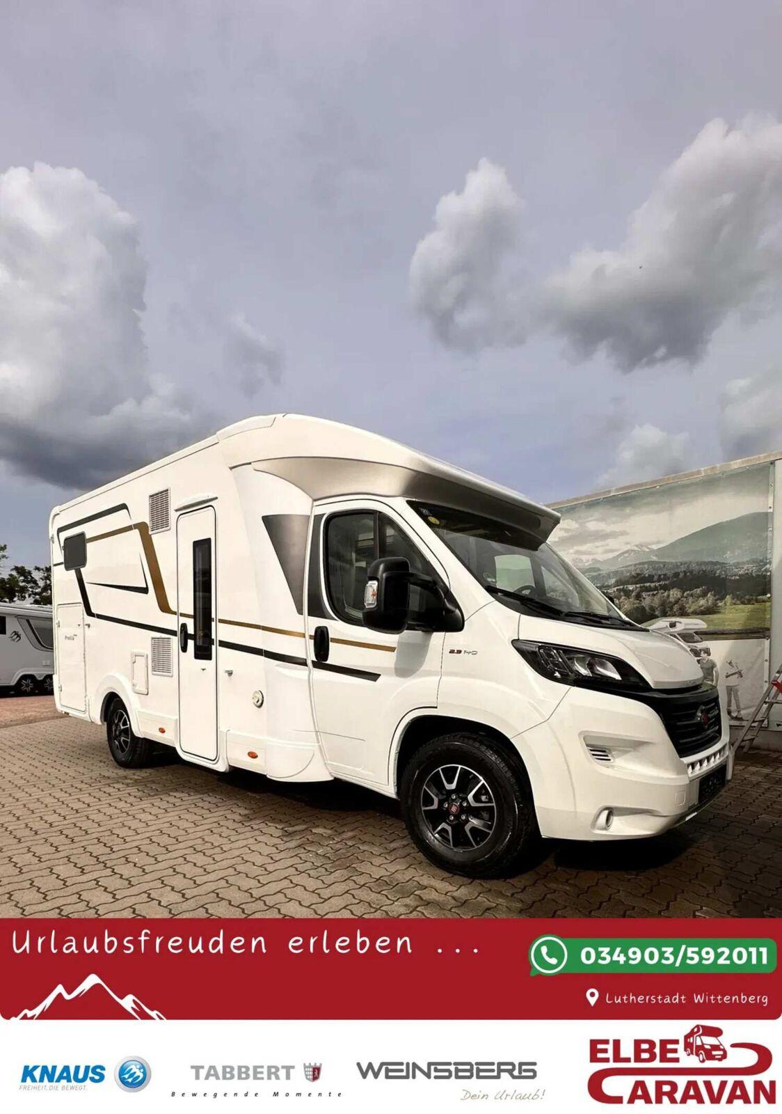 Wohnmobil Fiat Ducato Eura Mobil 695 HB Profila T mit 4 Sitzen und 2 Schlafplätzen