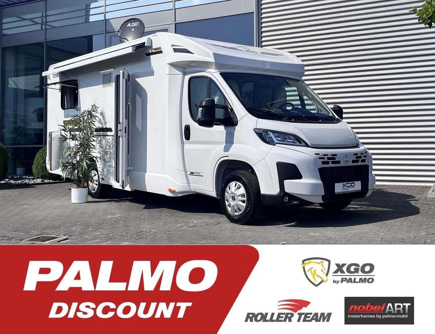 Wohnmobil XGO Dynamic 66 Plus mit 4 Sitzen bei Reisemobil-Zentrum Palmowski GmbH Wohnmobil Fiat Ducato XGO 66 Plus Dynamic mit 4 Sitzen und 2 Schlafplätzen