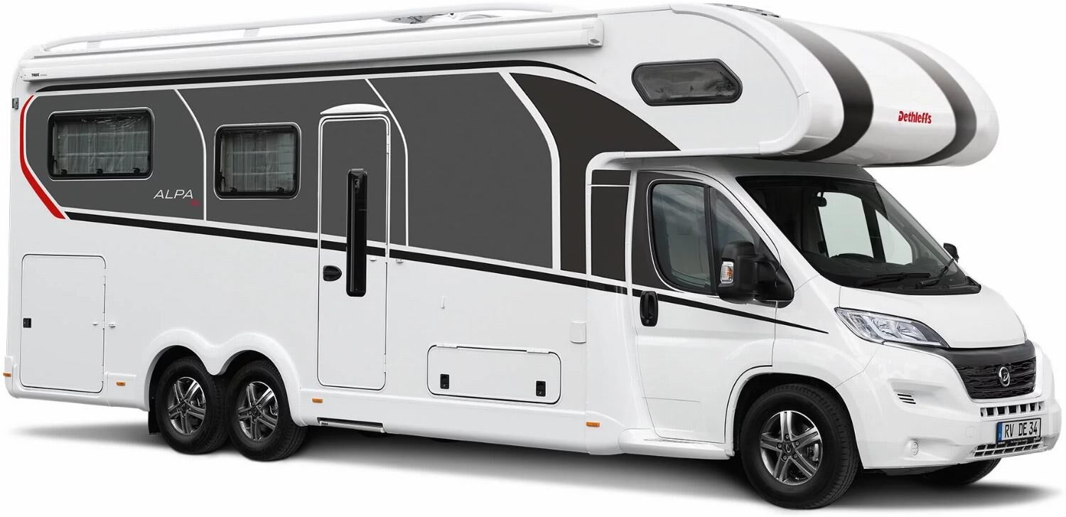 Wohnmobil Alkoven, Integriert Dethleffs Alpa