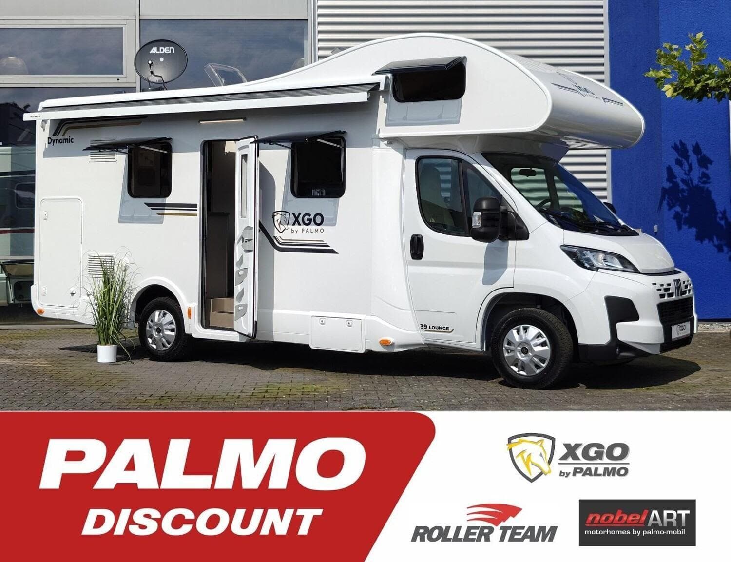 Wohnmobil XGO Dynamic 39 Lounge mit 4 Sitzen bei Reisemobil-Zentrum Palmowski GmbH Wohnmobil Fiat Ducato XGO 39 Lounge Dynamic mit 4 Sitzen und 4 Schlafplätzen