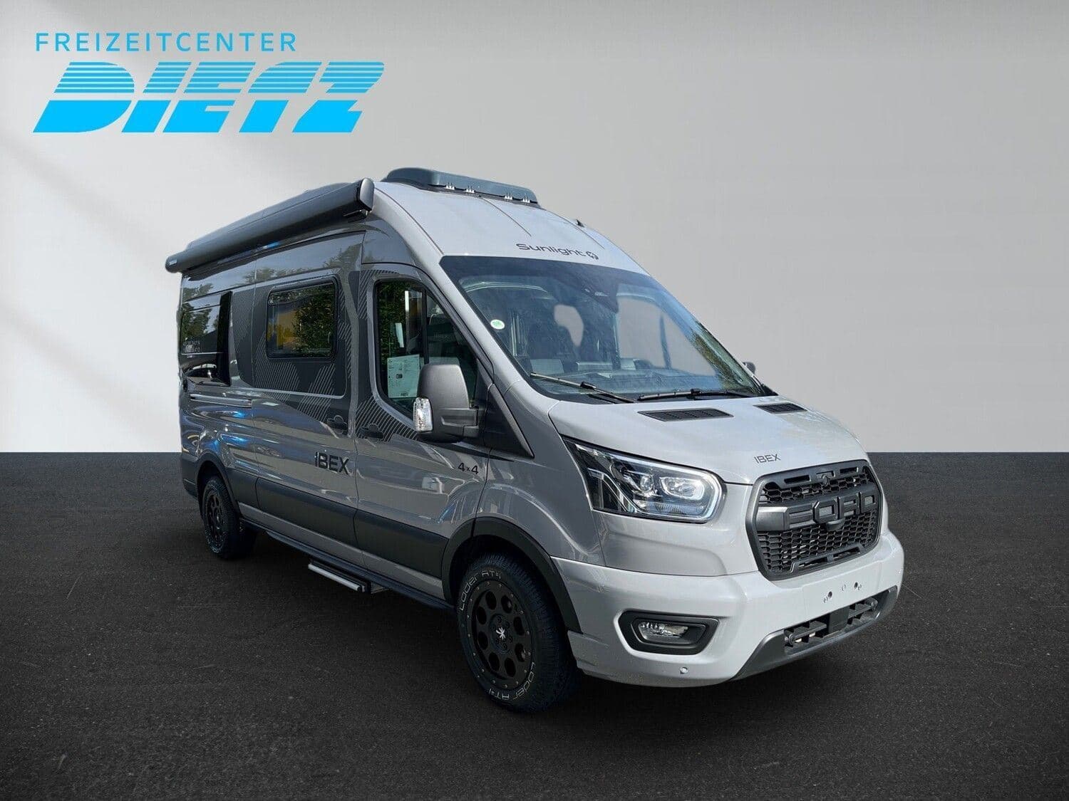 Wohnmobil Sunlight Ibex 603D mit 4 Sitzen bei Autohaus Dietz OHG Wohnmobil Ford Transit Sunlight 603D Ibex mit 4 Sitzen und 2 Schlafplätzen