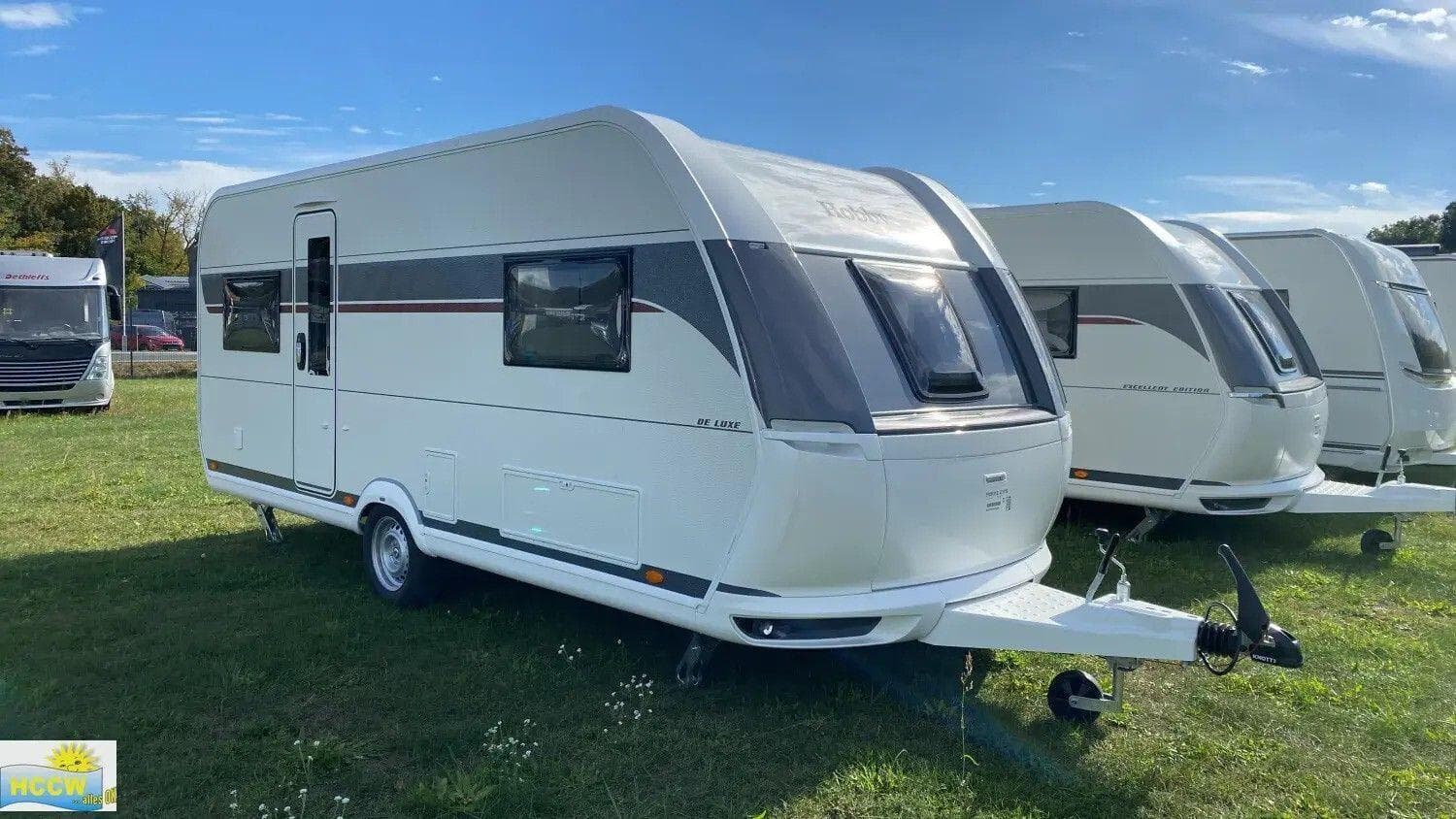 Wohnwagen Hobby De Luxe 540 UL bei Hobby Caravan Center Wusterhausen Wohnwagen Hobby 540 UL De Luxe mit 4 Schlafplätzen