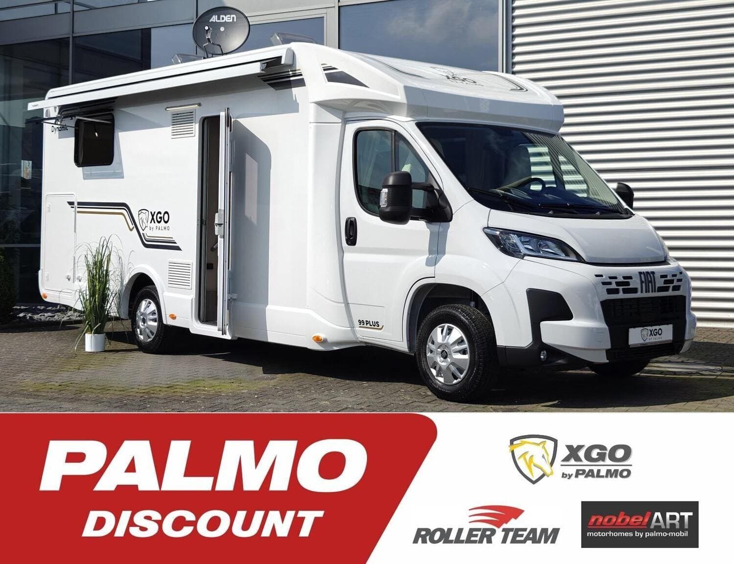 Wohnmobil XGO Dynamic 66 P mit 4 Sitzen bei Reisemobil-Zentrum Palmowski GmbH Wohnmobil Fiat Ducato XGO 66 P Dynamic mit 4 Sitzen und 2 Schlafplätzen