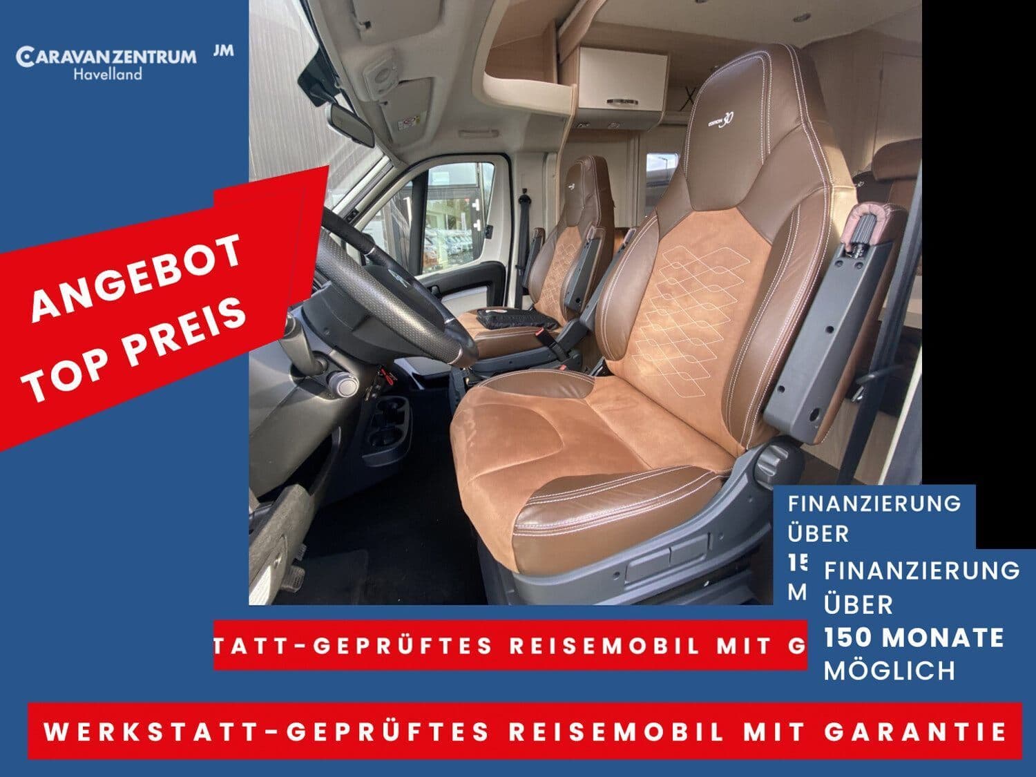 Wohnmobil Bürstner Ixeo Time Edition 30 IT 726 G mit 4 Sitzen bei Caravan Zentrum Havelland Inhaber Robert Wendt Wohnmobil Citroen Jumper Bürstner IT 726 G Ixeo Time Edition 30 mit 4 Sitzen und 4 Schlafplätzen