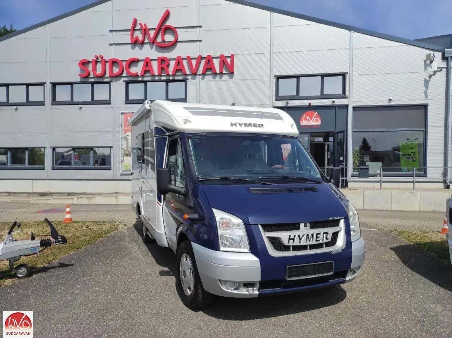 Wohnmobil Hymer Van 512 mit 4 Sitzen bei WVD-Südcaravan GmbH Wohnmobil Ford Transit Hymer 512 Van mit 4 Sitzen und 2 Schlafplätzen