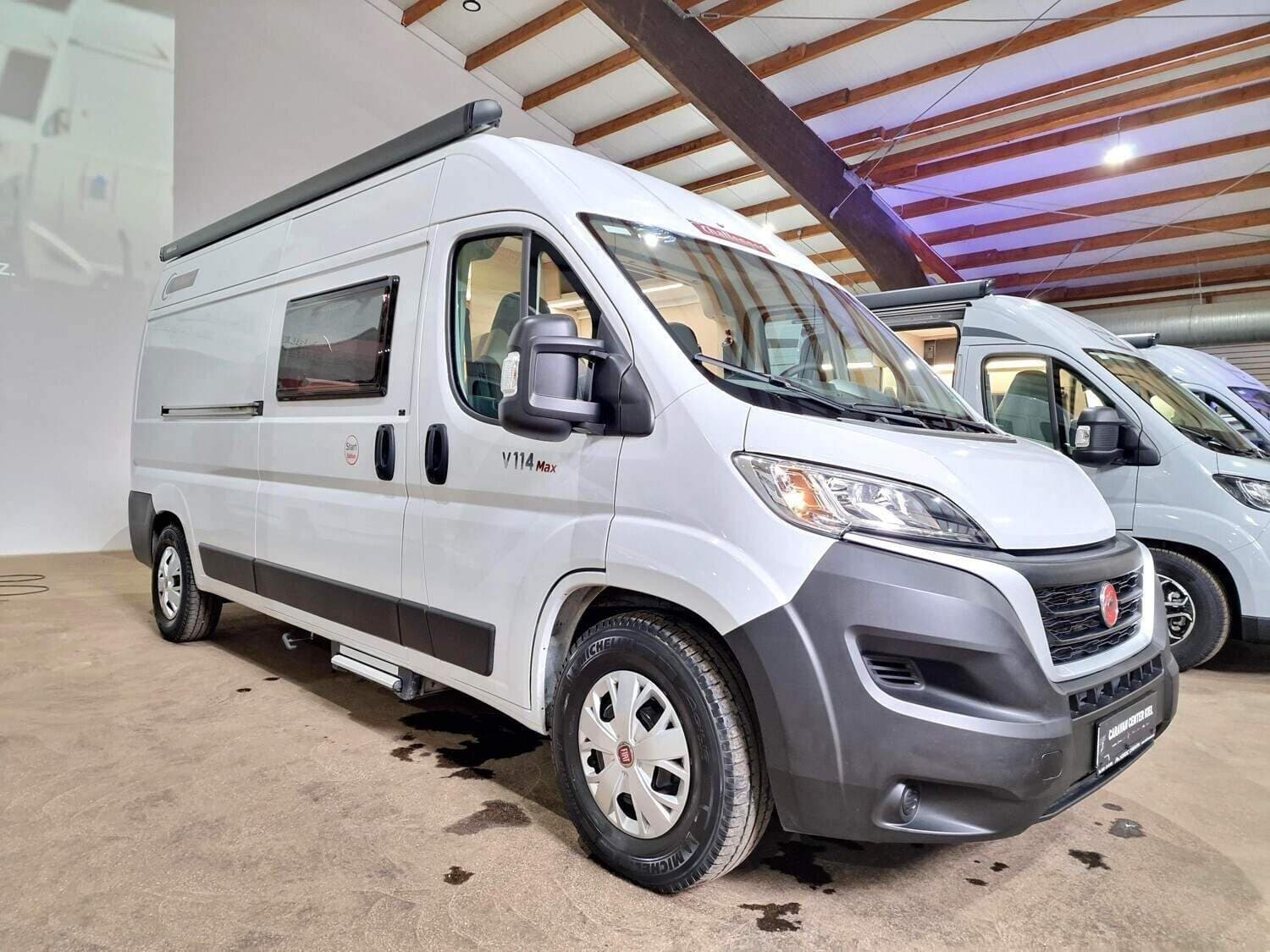 Wohnmobil Challenger Van Start Edition V114 M mit 4 Sitzen bei Nordic Caravan / NC-24 GmbH Wohnmobil Fiat Ducato Challenger V114 M Van Start Edition mit 4 Sitzen und 4 Schlafplätzen
