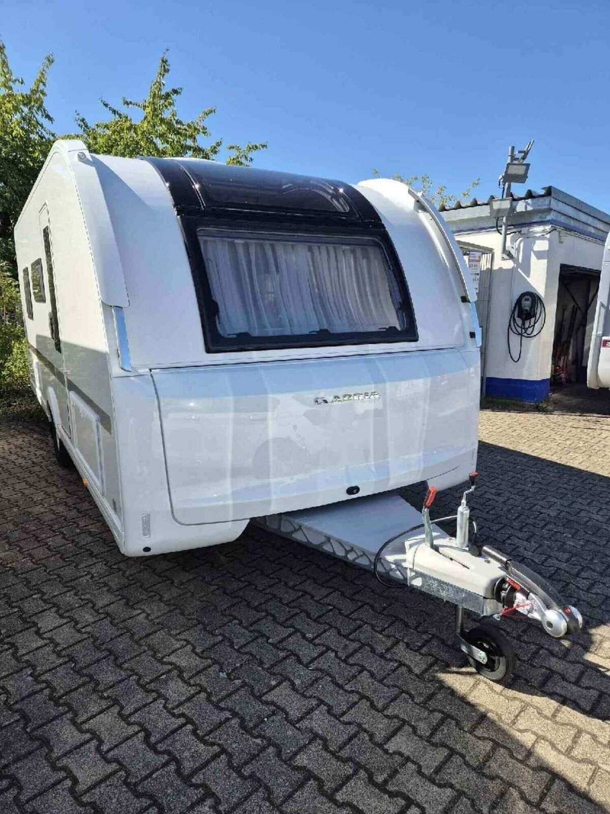 Wohnwagen Adria Adora 573 PT bei Autohaus Kirschbaum Wohnwagen Adria 573 PT Adora mit 2 Schlafplätzen