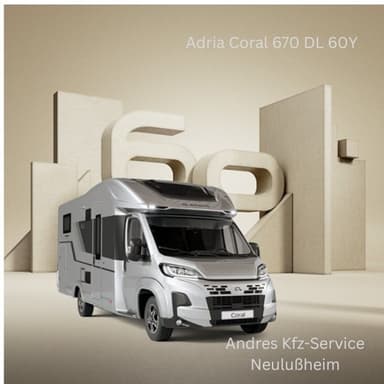Adria Matrix 670 SL 60Y sofort verfügbar