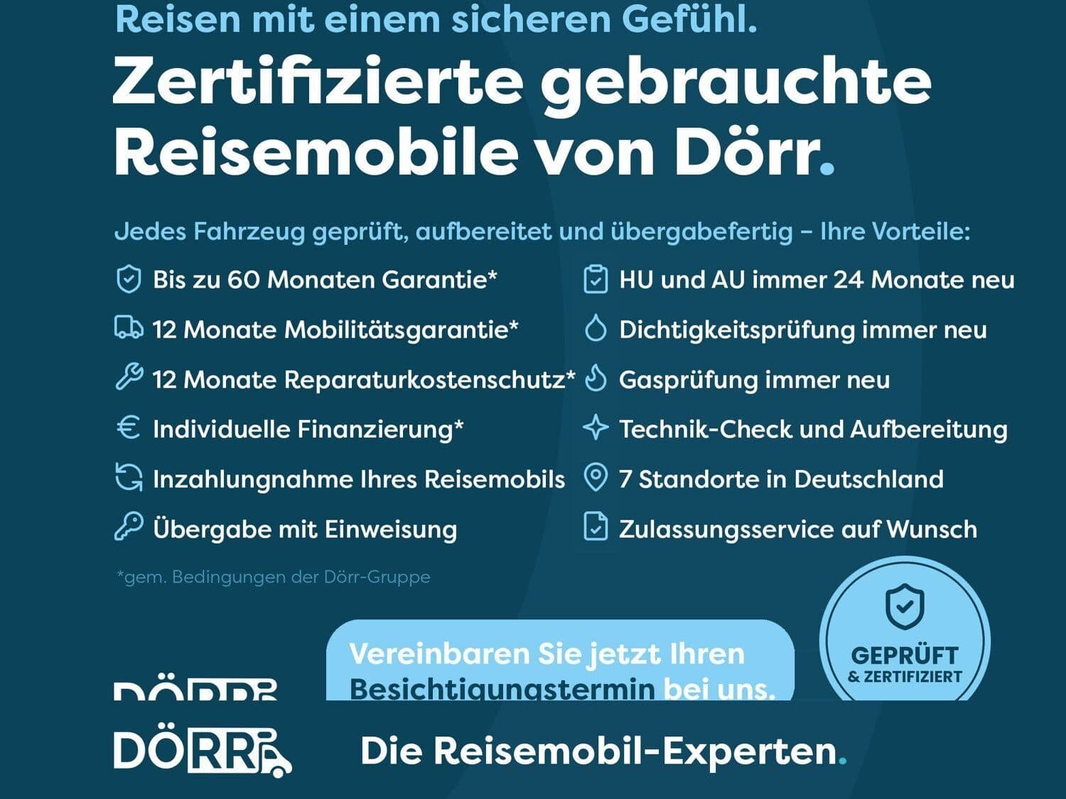Wohnmobil Ahorn Camp 595 mit 4 Sitzen bei Dörr Reisemobile GmbH Wohnmobil Renault Master Ahorn 595 Camp mit 4 Sitzen und 4 Schlafplätzen