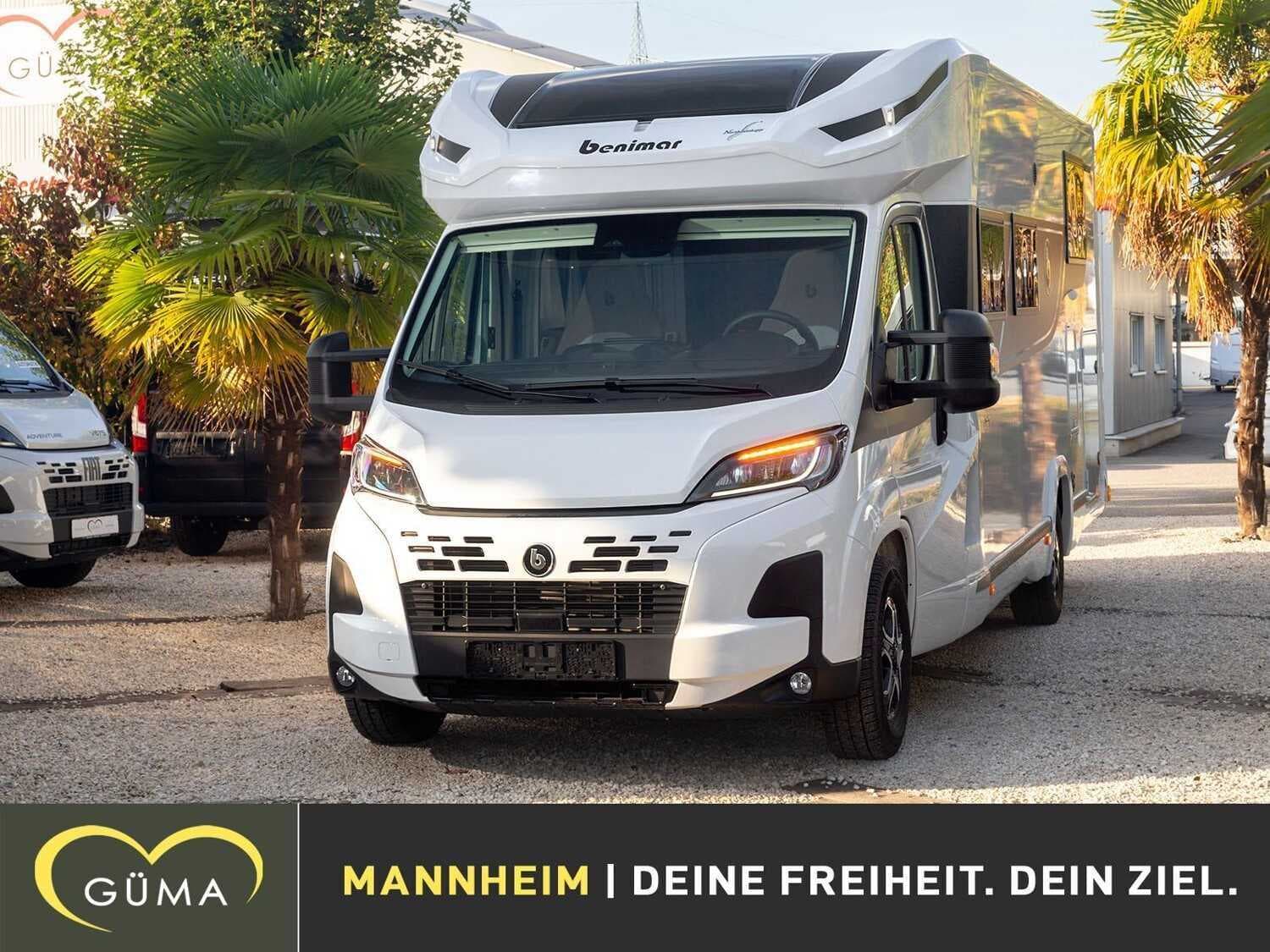 Wohnmobil Benimar Mileo 268 T25 mit 4 Sitzen bei GÜMA Caravan-Motorcaravan GmbH & Co. KG Wohnmobil Fiat Ducato Benimar 268 T25 Mileo mit 4 Sitzen und 4 Schlafplätzen