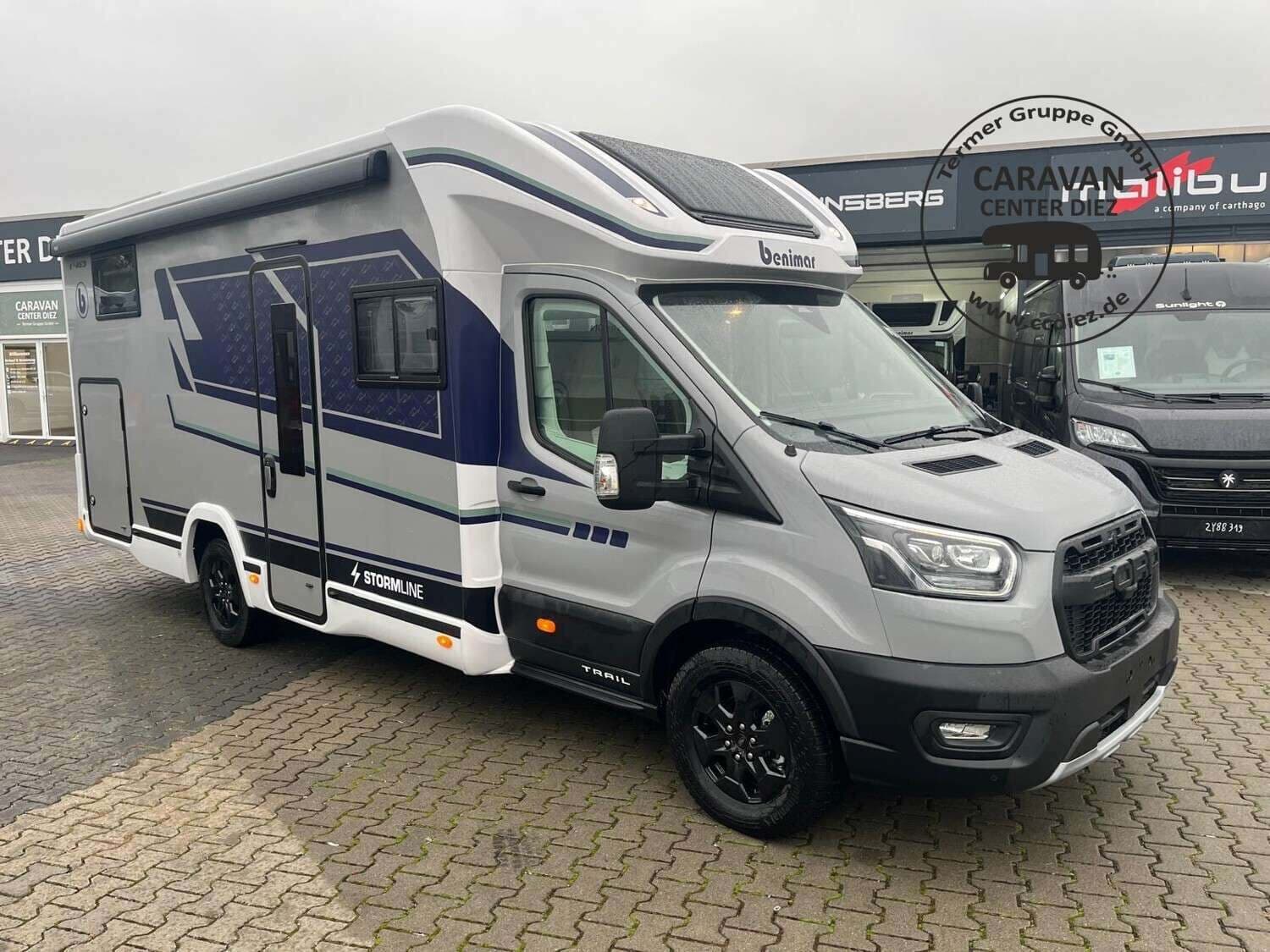 Wohnmobil Benimar Tessoro T463 mit 5 Sitzen bei Termer Gruppe GmbH Wohnmobil Ford Transit Benimar T463 Tessoro mit 5 Sitzen und 5 Schlafplätzen