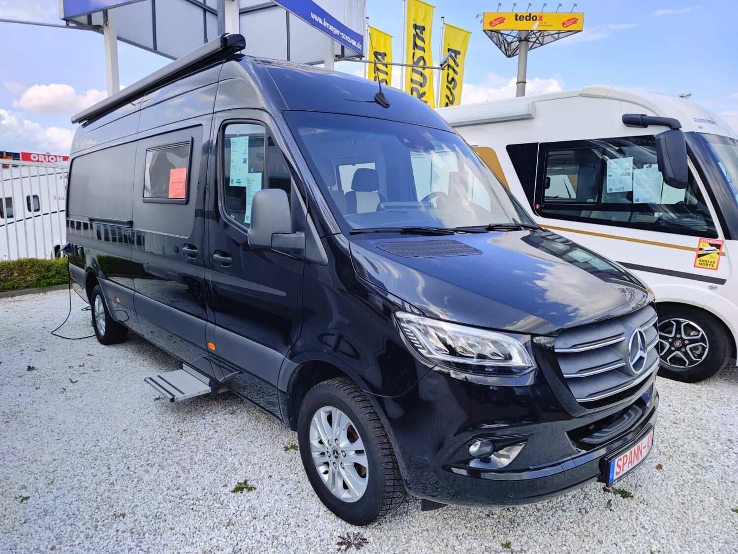 Wohnmobil Bravia Swan 699 mit 4 Sitzen bei Caravanpark Spann...an GmbH Wohnmobil Mercedes Sprinter Bravia 699 Swan mit 4 Sitzen und 2 Schlafplätzen