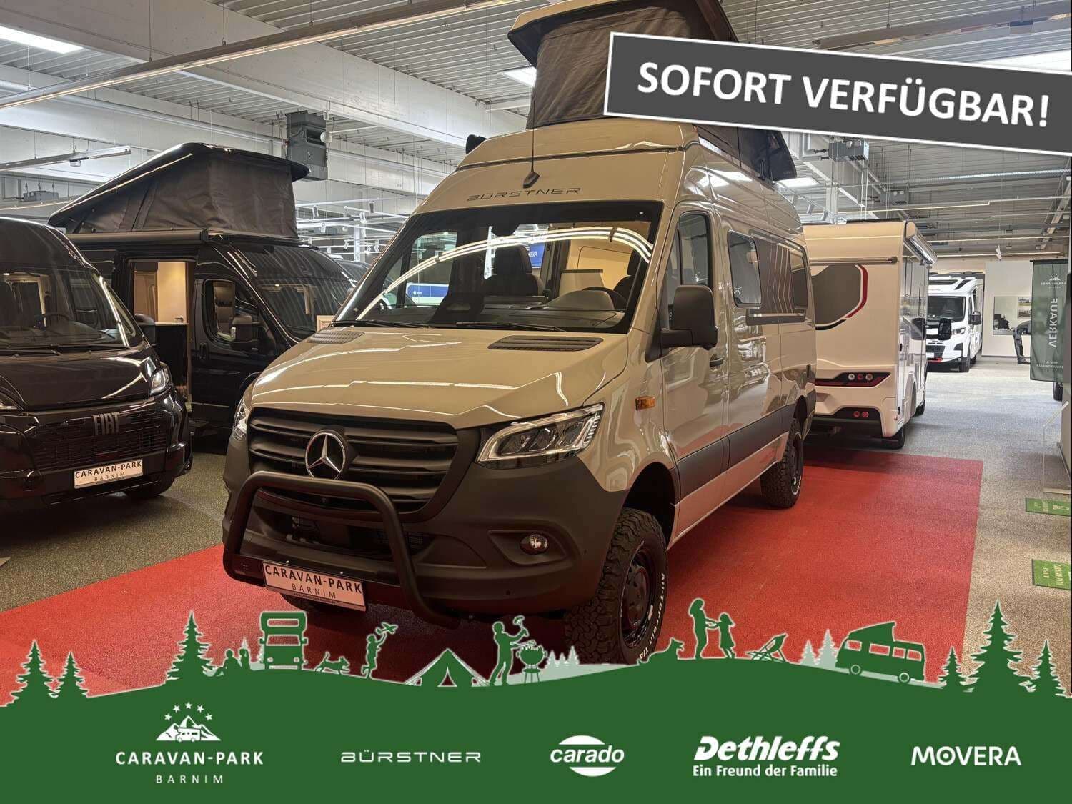 Wohnmobil Bürstner Habiton X HMX 6.0 mit 4 Sitzen bei Zemke Autohaus Bernau GmbH Wohnmobil Bürstner HMX 6.0 Habiton X mit 4 Sitzen und 4 Schlafplätzen