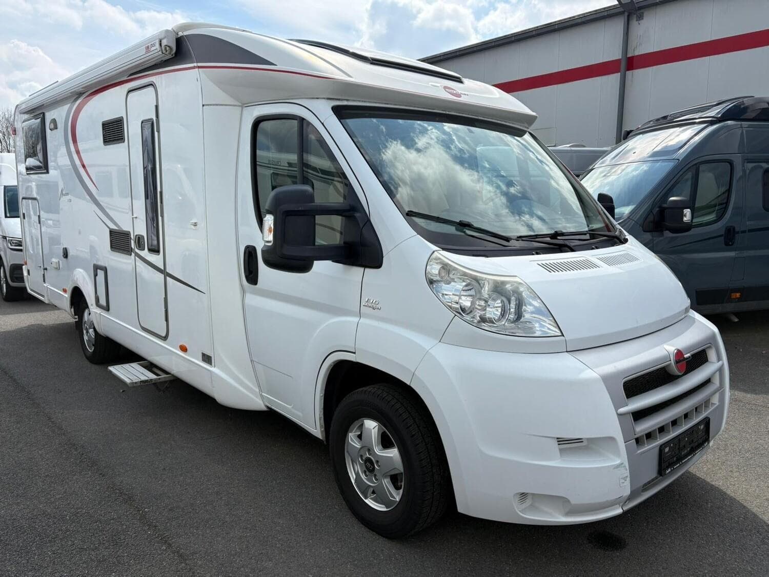 Wohnmobil Bürstner Nexxo 728 G mit 4 Sitzen bei Caravanpark Spann...an GmbH Wohnmobil Fiat Ducato Bürstner 728 G Nexxo mit 4 Sitzen und 2 Schlafplätzen