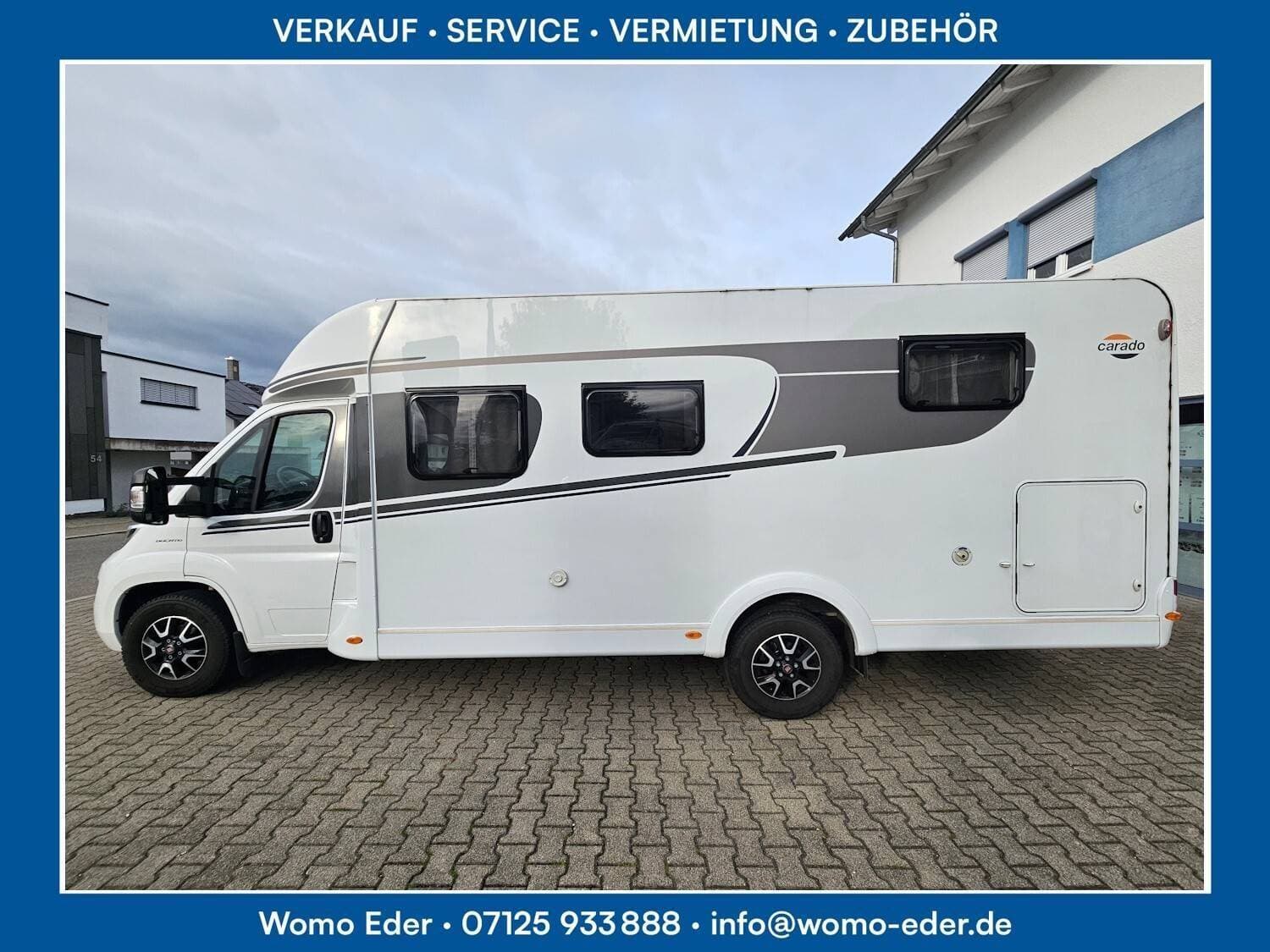 Wohnmobil Carado Clever T 447 mit 4 Sitzen bei Eder GmbH- Wohnmobile- Wohnwagen Wohnmobil Fiat Ducato Carado 447 Clever T mit 4 Sitzen und 2 Schlafplätzen