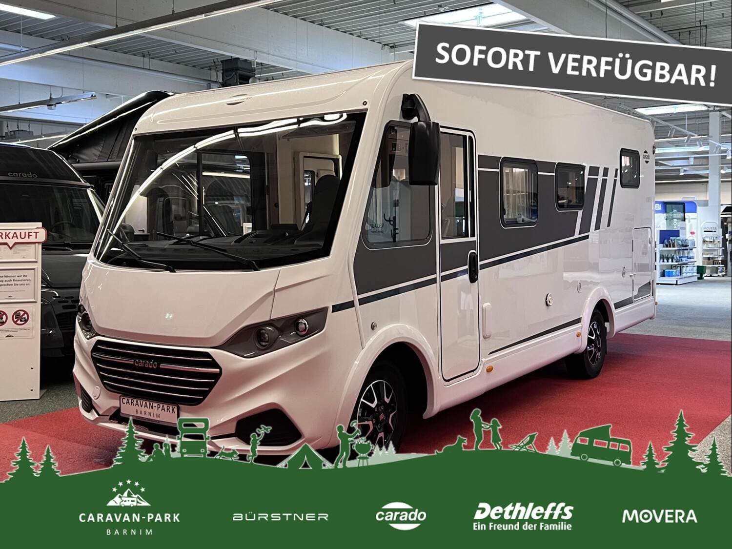 Wohnmobil Carado I 338 mit 4 Sitzen bei Zemke Autohaus Bernau GmbH Wohnmobil Fiat Ducato Carado 338 I mit 4 Sitzen und 4 Schlafplätzen