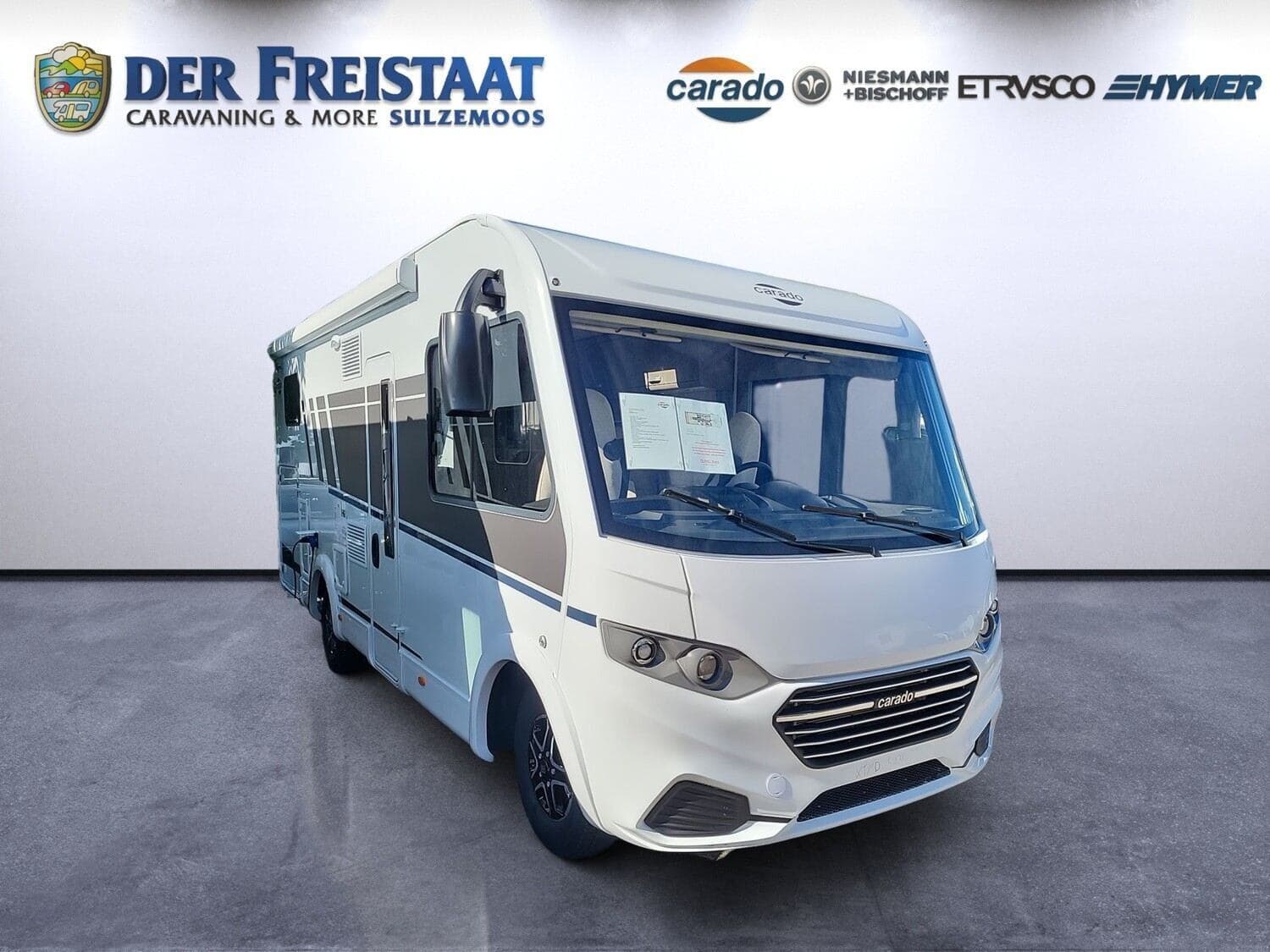 Wohnmobil Carado I 338 mit 4 Sitzen bei Hymer Zentrum Sulzemoos GmbH Wohnmobil Carado 338 I mit 4 Sitzen und 4 Schlafplätzen