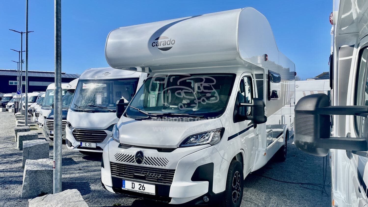 Wohnmobil Carado pro A 464 mit 5 Sitzen bei Carbotec GmbH Wohnmobil Carado 464 pro A mit 5 Sitzen und 6 Schlafplätzen