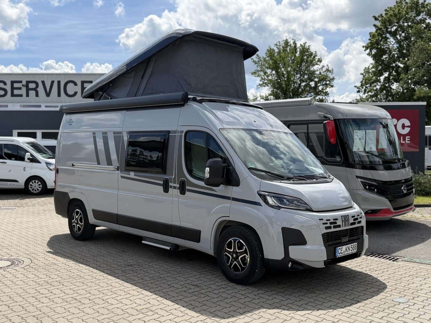 Wohnmobil Carado pro CV 602 mit 4 Sitzen bei RC Reisemobil-Center Celle GmbH Wohnmobil Fiat Ducato Carado 602 pro CV mit 4 Sitzen und 4 Schlafplätzen