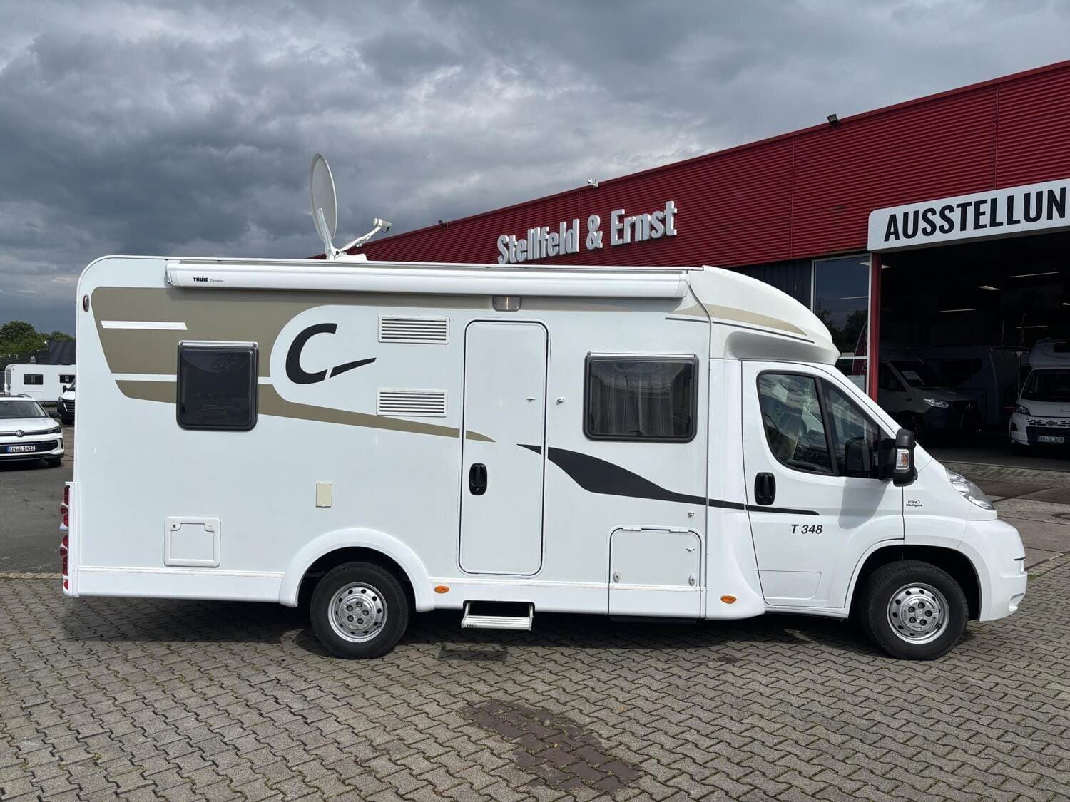 Wohnmobil Carado T 348 mit 4 Sitzen bei Stellfeld & Ernst GmbH Wohnmobil Fiat Ducato Carado 348 T mit 4 Sitzen und 4 Schlafplätzen