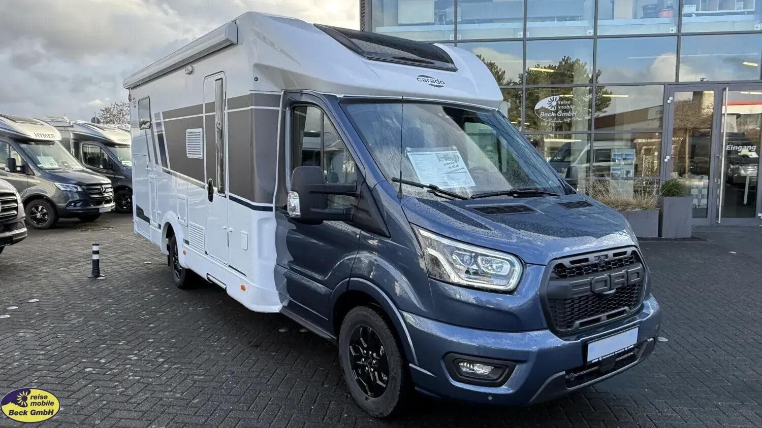 Wohnmobil Carado T 447 EDITION25 mit 4 Sitzen bei Reisemobile Beck GmbH Wohnmobil Ford Transit Carado 447 EDITION25 T mit 4 Sitzen und 3 Schlafplätzen