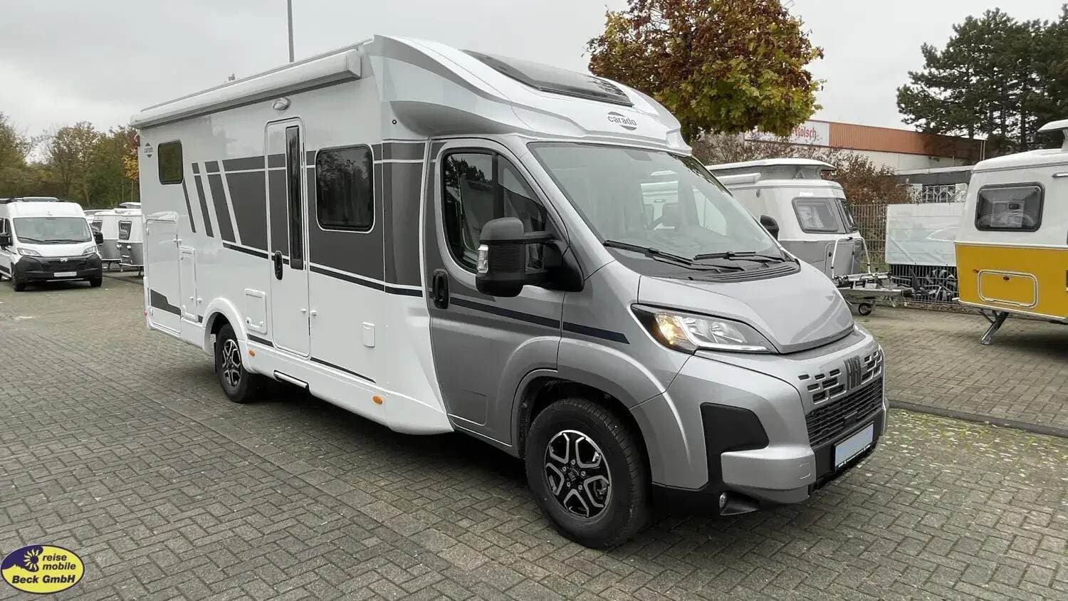 Wohnmobil Carado T 448 mit 4 Sitzen bei Reisemobile Beck GmbH Wohnmobil Fiat Ducato Carado 448 T mit 4 Sitzen und 4 Schlafplätzen