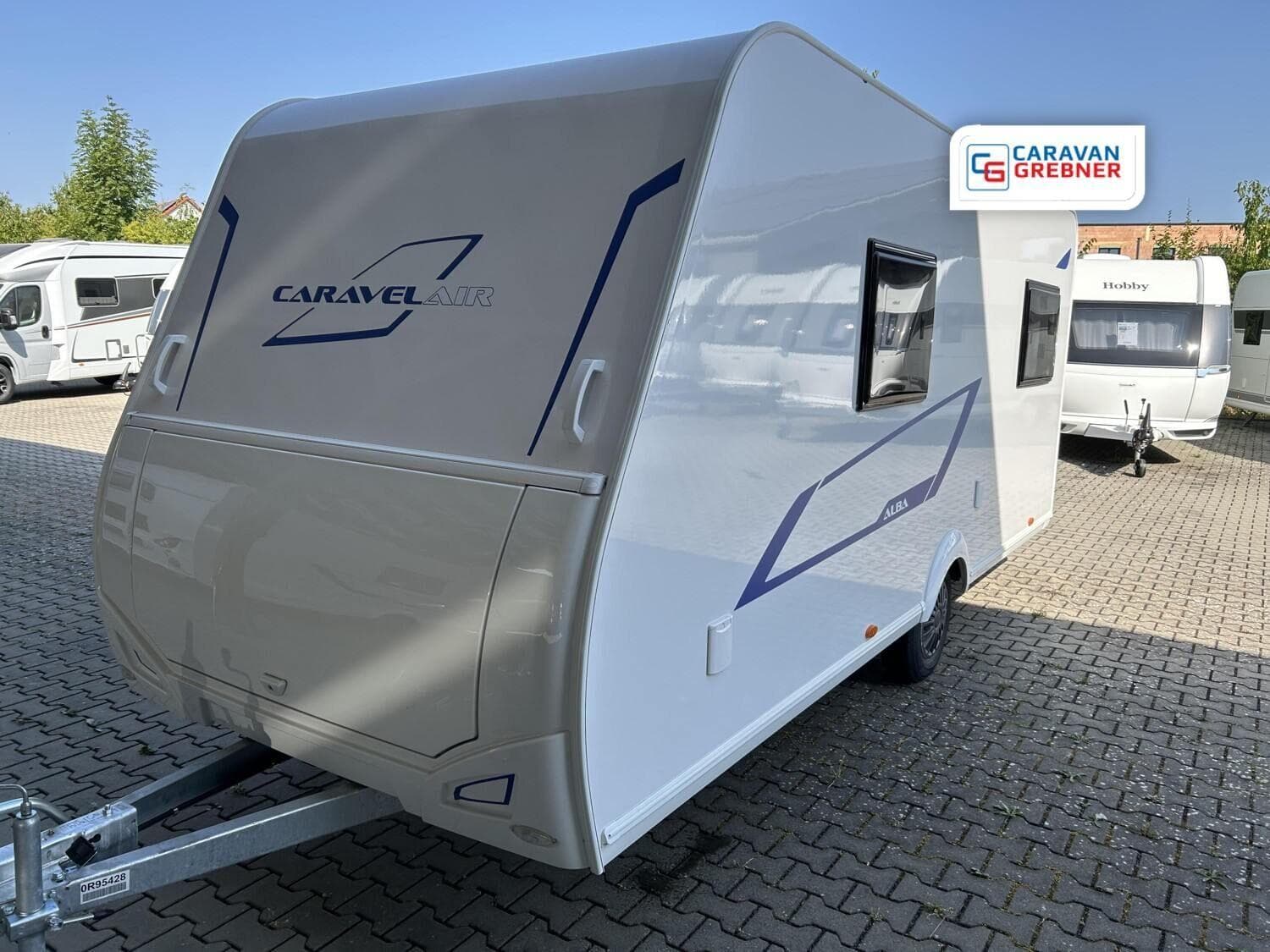 Wohnwagen Caravelair Alba 460 "Osteraktion" bei Caravan-Grebner GmbH Wohnwagen Caravelair 460 "Osteraktion" Alba mit 4 Schlafplätzen