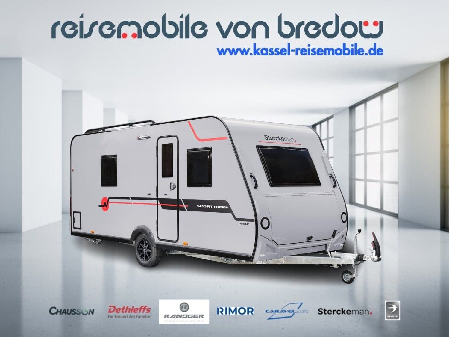 Wohnwagen Caravelair Sport Line 496 mit 4 Sitzen bei Reisemobile von Bredow Wohnwagen Caravelair 496 Sport Line mit 4 Sitzen und 2 Schlafplätzen
