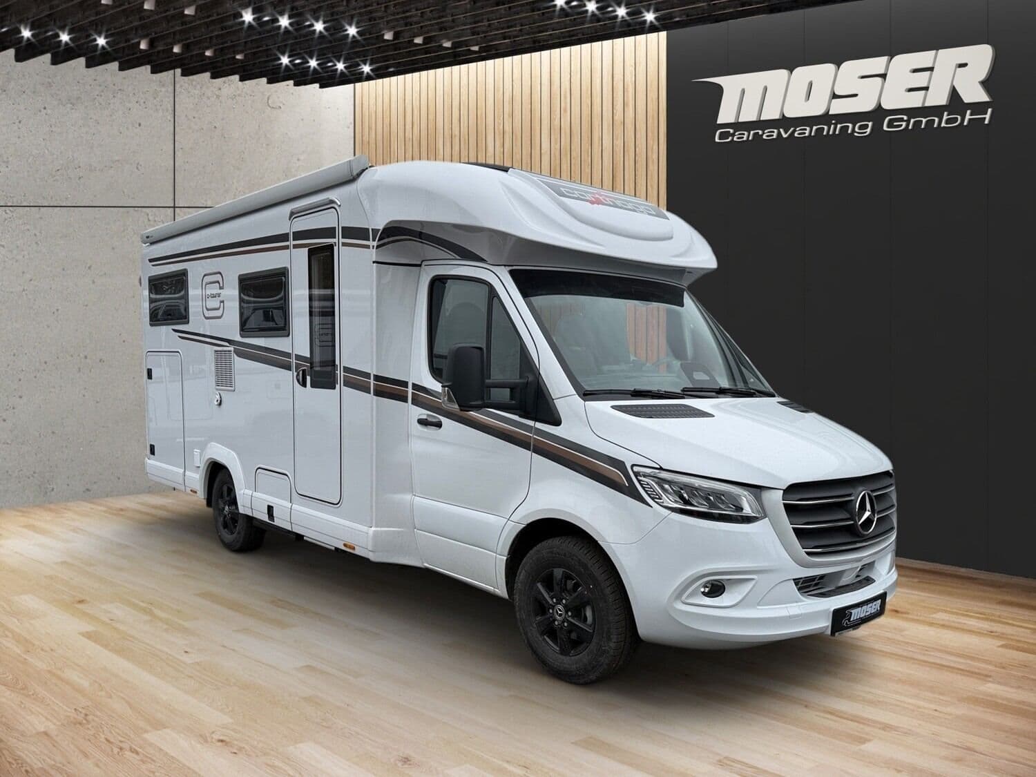 Wohnmobil Carthago C1-tourer T 143 KB LE comfort mit 4 Sitzen bei Moser Caravaning GmbH Wohnmobil Mercedes Sprinter Carthago 143 KB LE comfort C1-tourer T mit 4 Sitzen und 3 Schlafplätzen