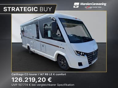 Carthago C2-tourer I 147 RB LE K comfort (270)