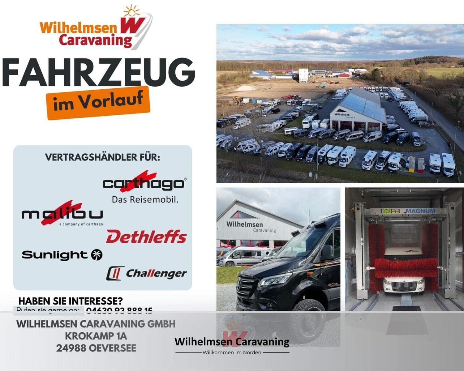 Wohnmobil Carthago chic c-line I 4.9 LE L mit 4 Sitzen bei Wilhelmsen Caravaning GmbH Wohnmobil Mercedes Sprinter Carthago 4.9 LE L chic c-line I mit 4 Sitzen und 4 Schlafplätzen