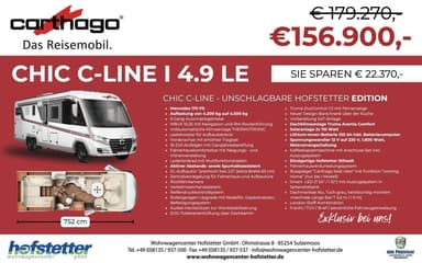 Carthago chic c-line I I 4.9 LE F.E.