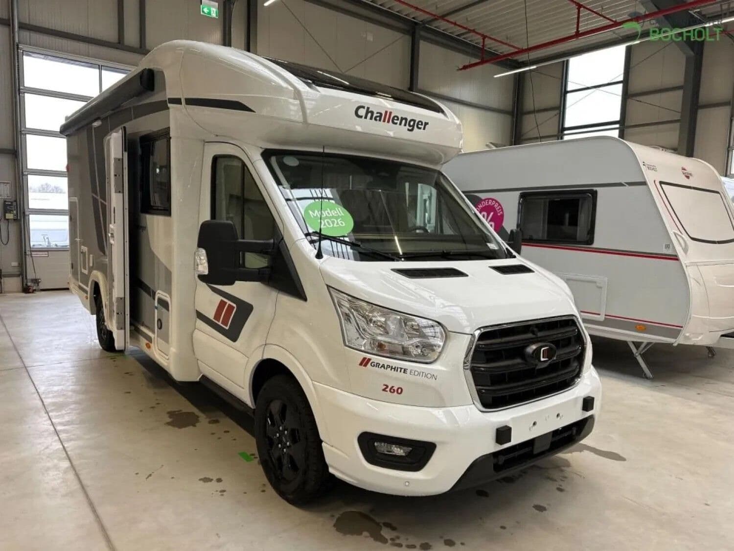 Wohnmobil Challenger Teilintegriert 260 Graphite Premium bei Caravan Center Bocholt GmbH & Co. KG Wohnmobil Challenger 260 Graphite Premium Teilintegriert mit 4 Schlafplätzen