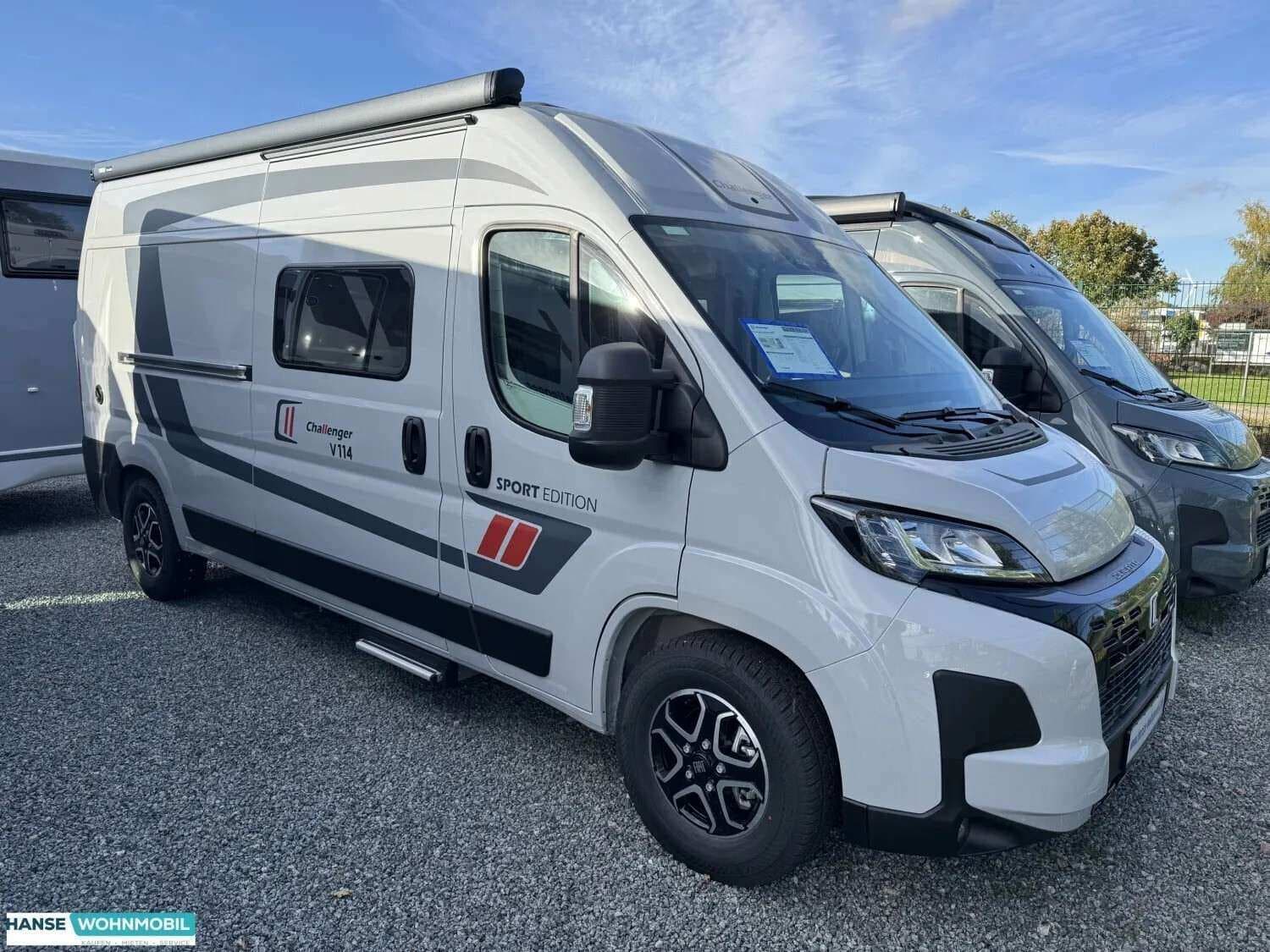Wohnmobil Challenger Van V114 Sport Edition bei Hanse Service und Verwaltungs GmbH Wohnmobil Challenger V114 Sport Edition Van mit 3 Schlafplätzen