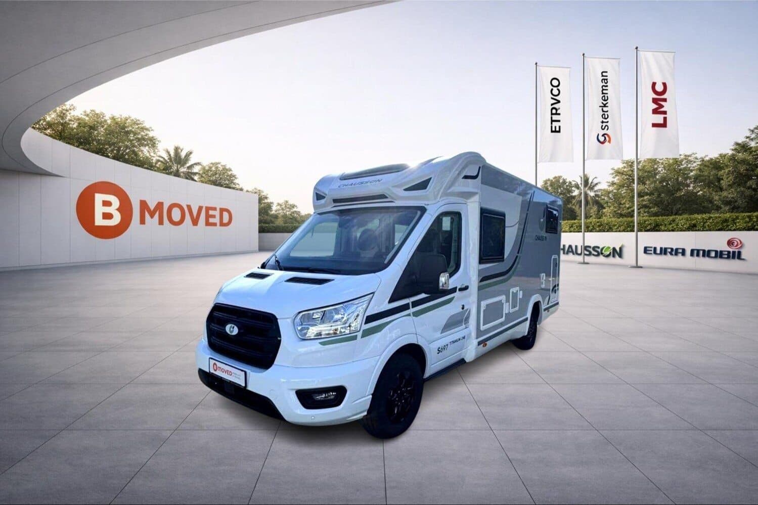 Wohnmobil Chausson Teilintegriert S Titanium Line S697 mit 4 Sitzen bei B Moved GmbH Wohnmobil Chausson S697 Teilintegriert S Titanium Line mit 4 Sitzen und 2 Schlafplätzen