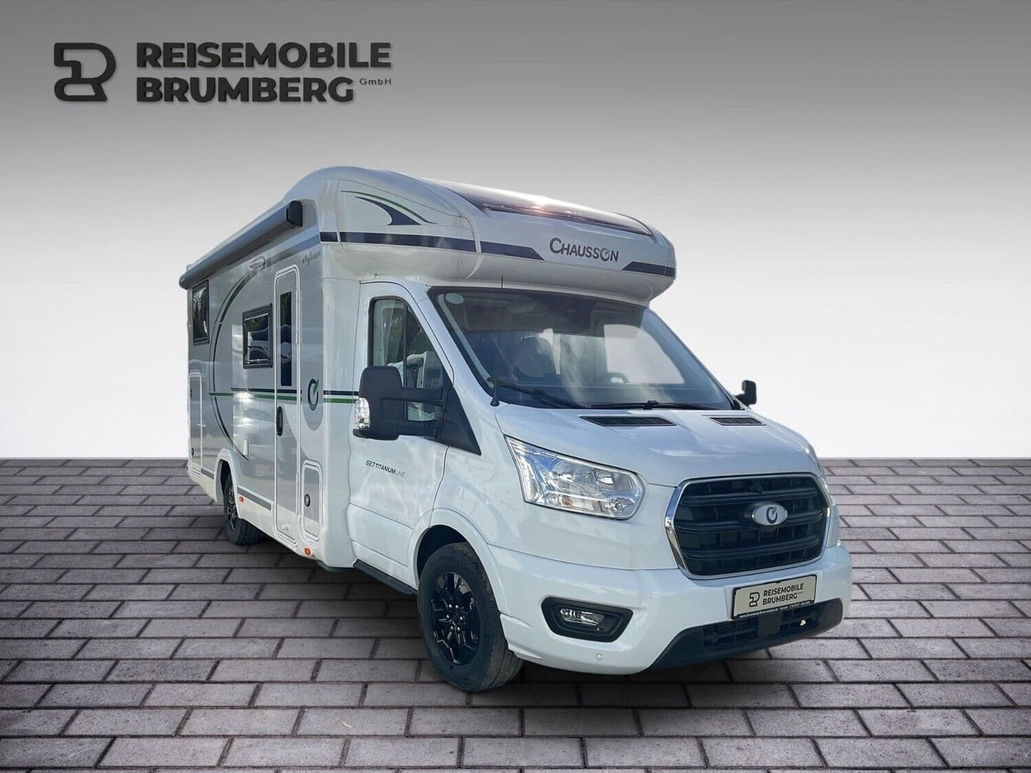 Wohnmobil Chausson Teilintegriert Titanium Line 627 mit 5 Sitzen bei Reisemobile Brumberg GmbH Wohnmobil Ford Transit Chausson 627 Teilintegriert Titanium Line mit 5 Sitzen und 2 Schlafplätzen