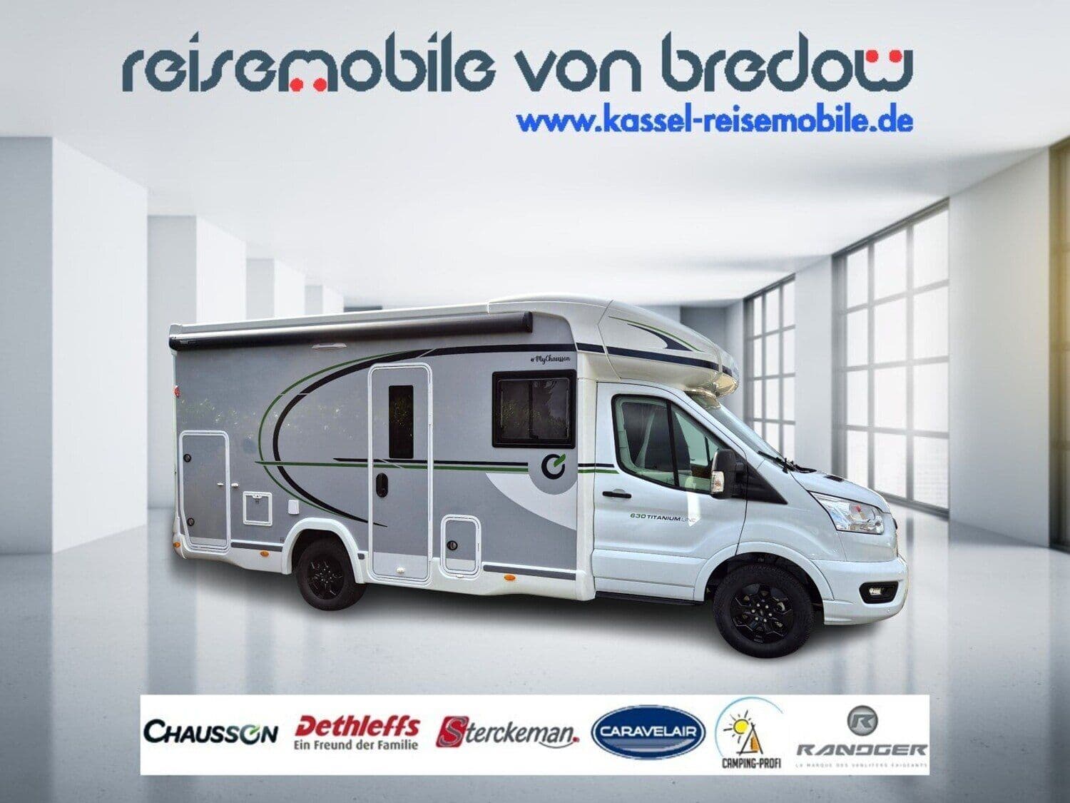 Wohnmobil Chausson Teilintegriert Titanium Line 640 mit 4 Sitzen bei Reisemobile von Bredow Wohnmobil Ford Transit Chausson 640 Teilintegriert Titanium Line mit 4 Sitzen und 2 Schlafplätzen