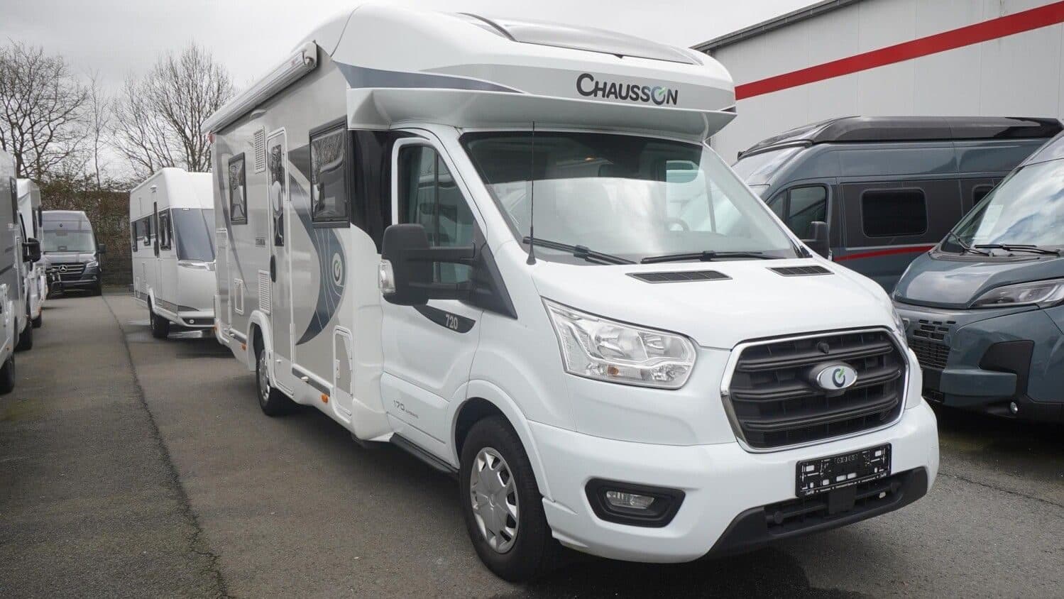 Wohnmobil Chausson Titanium 720 mit 4 Sitzen bei Caravanpark Spann...an GmbH Wohnmobil Ford Transit Chausson 720 Titanium mit 4 Sitzen und 2 Schlafplätzen